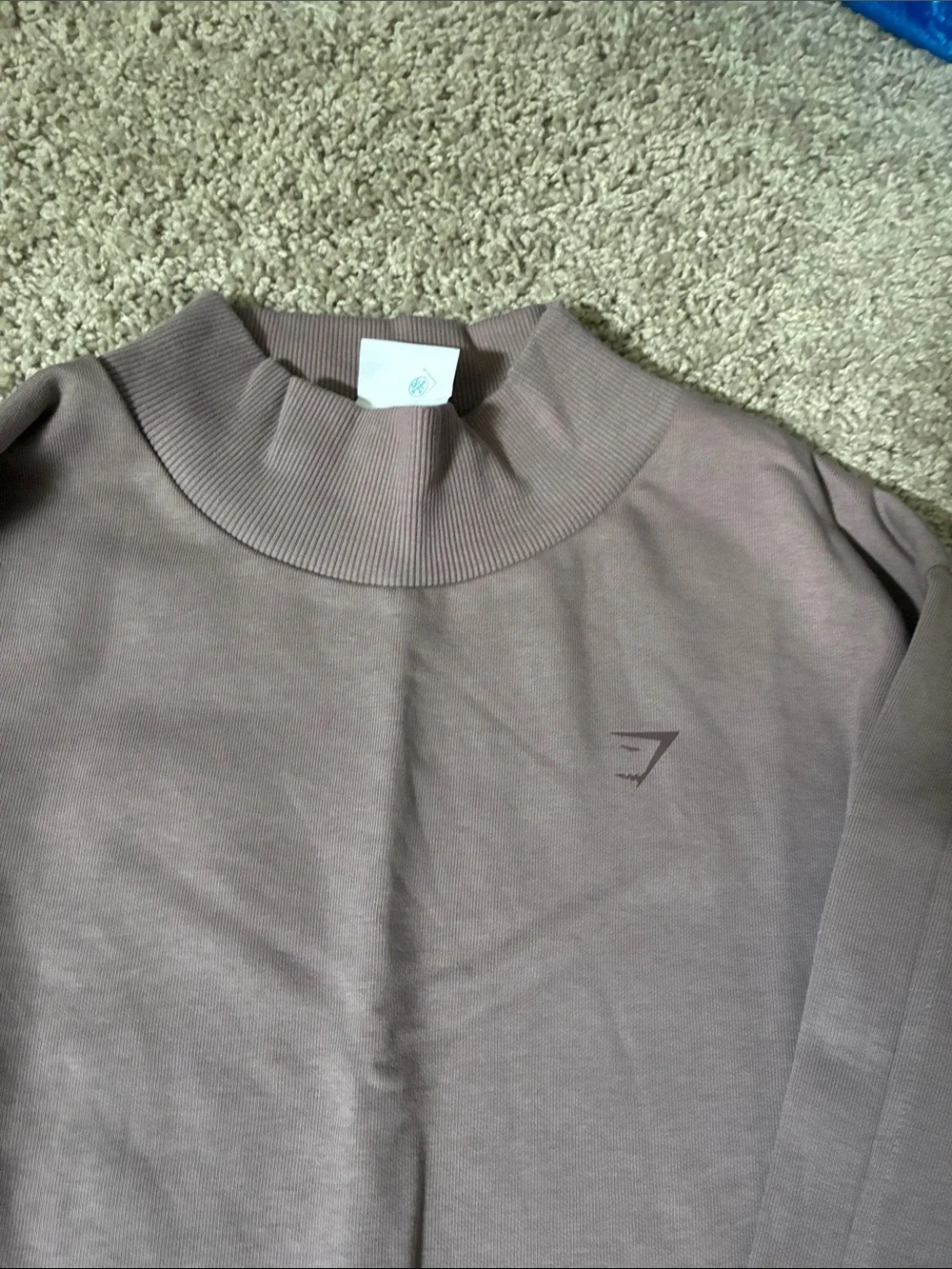 Gymshark Mock Neck Long Sleeve Tunic.